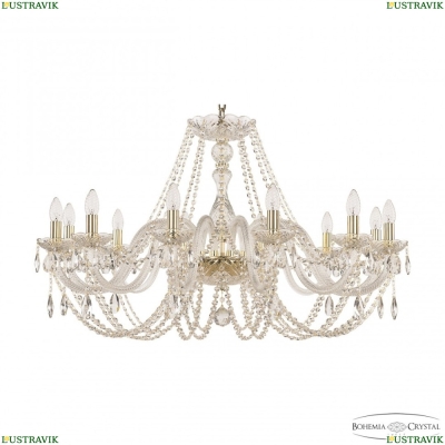 Люстра 101/12/360 G ★ Bohemia Ivele Crystal — купить в интернет магазине «ЛЮСТРАВИК»☀