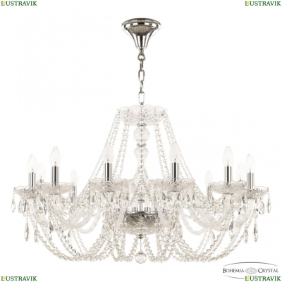 Люстра 101/12/300 Ni ★ Bohemia Ivele Crystal — купить в интернет магазине «ЛЮСТРАВИК»☀