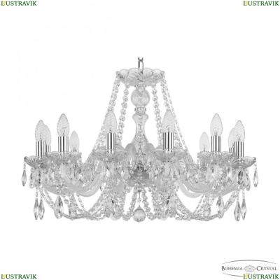 Люстра 101/12/240 Ni ★ Bohemia Ivele Crystal — купить в интернет магазине «ЛЮСТРАВИК»☀