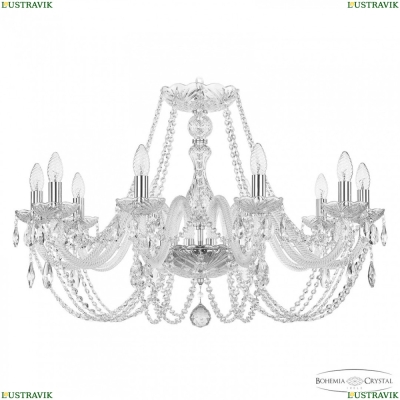 Люстра 101/10/300 Ni ★ Bohemia Ivele Crystal — купить в интернет магазине «ЛЮСТРАВИК»☀