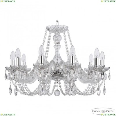 Люстра 101/10/240 Ni ★ Bohemia Ivele Crystal — купить в интернет магазине «ЛЮСТРАВИК»☀