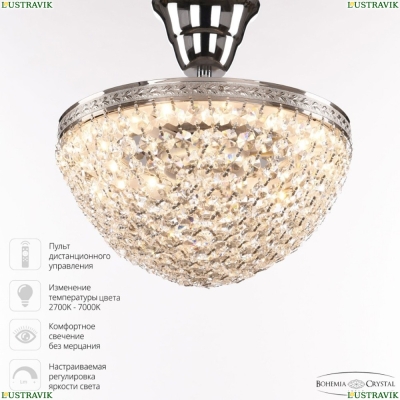 Светильник 19321/25IV/LED-DIM Ni ★ Bohemia Ivele Crystal — купить в интернет магазине «ЛЮСТРАВИК»☀