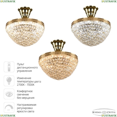 Светильник 19321/25IV/LED-DIM G ★ Bohemia Ivele Crystal — купить в интернет магазине «ЛЮСТРАВИК»☀