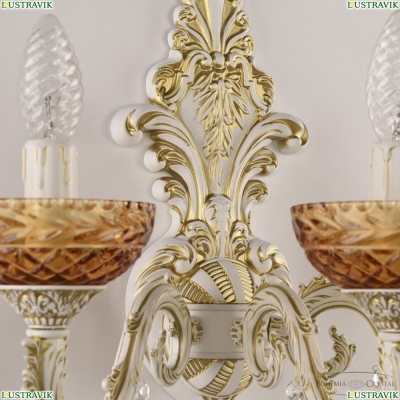 Бра AL7901B15/3/175 A WMG P Amber/M-1F ★ Bohemia Ivele Crystal — купить в интернет магазине «ЛЮСТРАВИК»☀