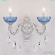 Бра AL7901B10/2/175 B WMN P Aquamarine/M-1G ★ Bohemia Ivele Crystal — купить в интернет магазине «ЛЮСТРАВИК»☀