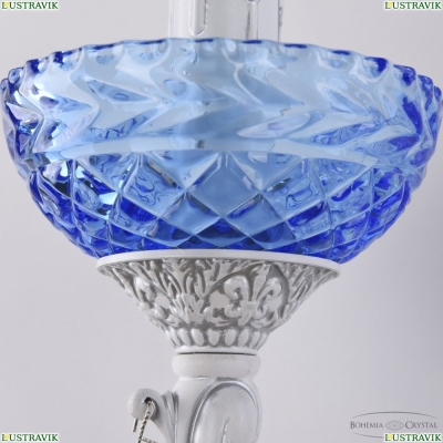 Бра AL7801B15/3/175 B WMN P Aquamarine/M-1F ★ Bohemia Ivele Crystal — купить в интернет магазине «ЛЮСТРАВИК»☀
