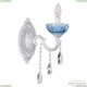 Бра AL7801B10/1/175 B WMN P Aquamarine/M-1H ★ Bohemia Ivele Crystal — купить в интернет магазине «ЛЮСТРАВИК»☀