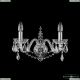 Бра 1411B/2/160 Ni Leafs ★ Bohemia Ivele Crystal — купить в интернет магазине «ЛЮСТРАВИК»☀