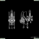 Бра 1411B/1/160 Ni ★ Bohemia Ivele Crystal — купить в интернет магазине «ЛЮСТРАВИК»☀