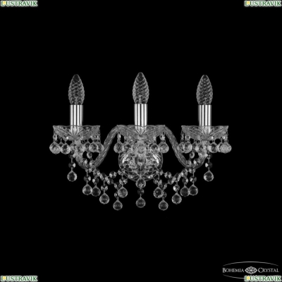 Бра 1409B/3/160 Ni ★ Bohemia Ivele Crystal — купить в интернет магазине «ЛЮСТРАВИК»☀