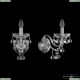 Бра 1409B/1/160/XL Ni ★ Bohemia Ivele Crystal — купить в интернет магазине «ЛЮСТРАВИК»☀