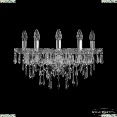 Бра 1403B/5/160/XL Ni ★ Bohemia Ivele Crystal — купить в интернет магазине «ЛЮСТРАВИК»☀