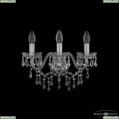 Бра 1403B/3/160 Ni ★ Bohemia Ivele Crystal — купить в интернет магазине «ЛЮСТРАВИК»☀