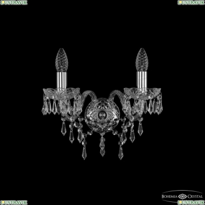 Бра 1403B/2/141 Ni ★ Bohemia Ivele Crystal — купить в интернет магазине «ЛЮСТРАВИК»☀