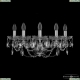 Бра 1402B/5/195/XL Ni ★ Bohemia Ivele Crystal — купить в интернет магазине «ЛЮСТРАВИК»☀