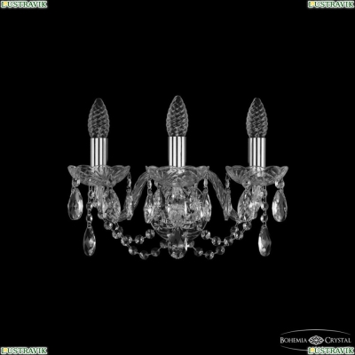 Бра 1402B/3/141 Ni ★ Bohemia Ivele Crystal — купить в интернет магазине «ЛЮСТРАВИК»☀