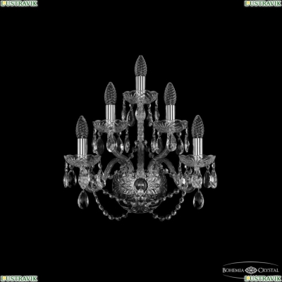 Бра 1402B/2+2+1/160 Ni ★ Bohemia Ivele Crystal — купить в интернет магазине «ЛЮСТРАВИК»☀