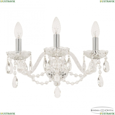 Бра 116B/3/165 Ni ★ Bohemia Ivele Crystal — купить в интернет магазине «ЛЮСТРАВИК»☀