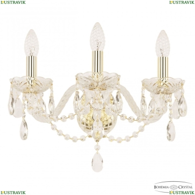Бра 116B/3/165 G ★ Bohemia Ivele Crystal — купить в интернет магазине «ЛЮСТРАВИК»☀