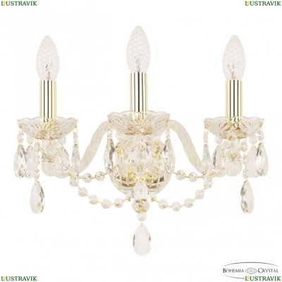 Бра 116B/3/141 G ★ Bohemia Ivele Crystal — купить в интернет магазине «ЛЮСТРАВИК»☀