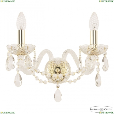Бра 116B/2/165 G ★ Bohemia Ivele Crystal — купить в интернет магазине «ЛЮСТРАВИК»☀
