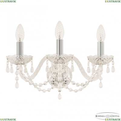 Бра 112B/3/165 Ni V0300 ★ Bohemia Ivele Crystal — купить в интернет магазине «ЛЮСТРАВИК»☀