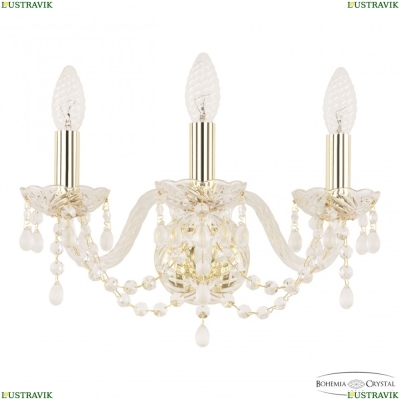 Бра 112B/3/141 G V0300 ★ Bohemia Ivele Crystal — купить в интернет магазине «ЛЮСТРАВИК»☀