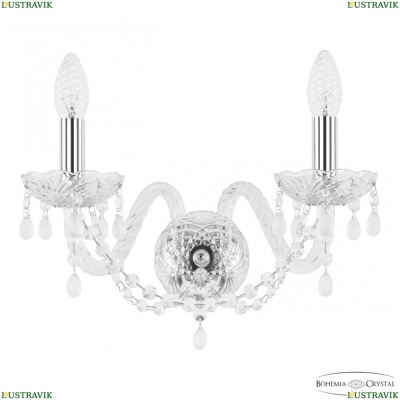 Бра 112B/2/165 Ni V0300 ★ Bohemia Ivele Crystal — купить в интернет магазине «ЛЮСТРАВИК»☀