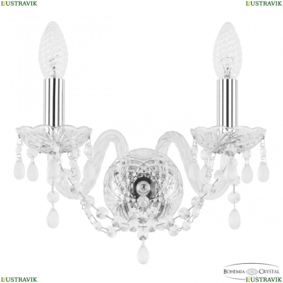 Бра 112B/2/141 Ni V0300 ★ Bohemia Ivele Crystal — купить в интернет магазине «ЛЮСТРАВИК»☀