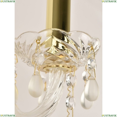 Бра 112B/1/141 G V0300 ★ Bohemia Ivele Crystal — купить в интернет магазине «ЛЮСТРАВИК»☀