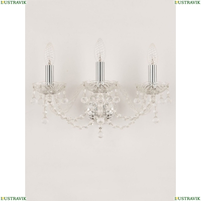 Бра 108B/3/165 Ni ★ Bohemia Ivele Crystal — купить в интернет магазине «ЛЮСТРАВИК»☀