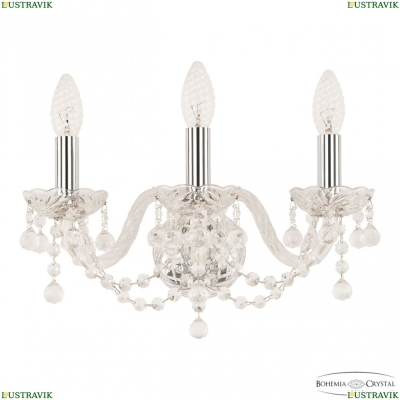 Бра 108B/3/141 Ni ★ Bohemia Ivele Crystal — купить в интернет магазине «ЛЮСТРАВИК»☀