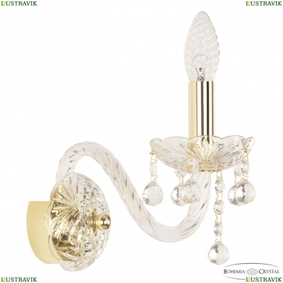 Бра 108B/1/165 G ★ Bohemia Ivele Crystal — купить в интернет магазине «ЛЮСТРАВИК»☀