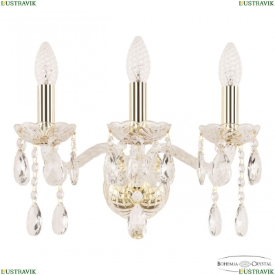 Бра 107B/3/141 G ★ Bohemia Ivele Crystal — купить в интернет магазине «ЛЮСТРАВИК»☀