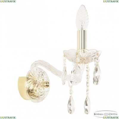 Бра 107B/1/165 G ★ Bohemia Ivele Crystal — купить в интернет магазине «ЛЮСТРАВИК»☀