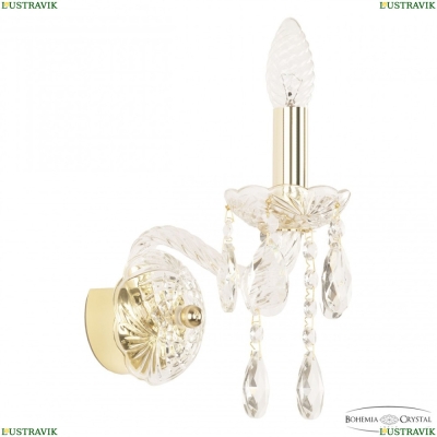 Бра 107B/1/141 G ★ Bohemia Ivele Crystal — купить в интернет магазине «ЛЮСТРАВИК»☀