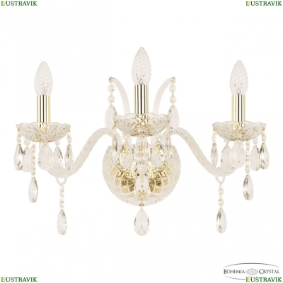 Бра 105B/3/165 G ★ Bohemia Ivele Crystal — купить в интернет магазине «ЛЮСТРАВИК»☀