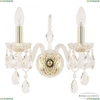 Бра 105B/2/141 G ★ Bohemia Ivele Crystal — купить в интернет магазине «ЛЮСТРАВИК»☀