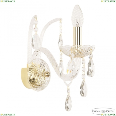 Бра 105B/1/165 G ★ Bohemia Ivele Crystal — купить в интернет магазине «ЛЮСТРАВИК»☀