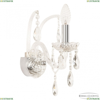 Бра 105B/1/141 Ni ★ Bohemia Ivele Crystal — купить в интернет магазине «ЛЮСТРАВИК»☀