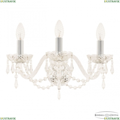 Бра 104B/3/165 Ni ★ Bohemia Ivele Crystal — купить в интернет магазине «ЛЮСТРАВИК»☀
