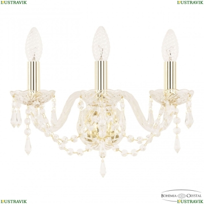 Бра 104B/3/141 G ★ Bohemia Ivele Crystal — купить в интернет магазине «ЛЮСТРАВИК»☀