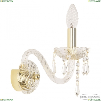 Бра 104B/1/165 G ★ Bohemia Ivele Crystal — купить в интернет магазине «ЛЮСТРАВИК»☀