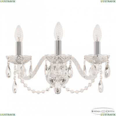 Бра 101B/3/165 Ni ★ Bohemia Ivele Crystal — купить в интернет магазине «ЛЮСТРАВИК»☀