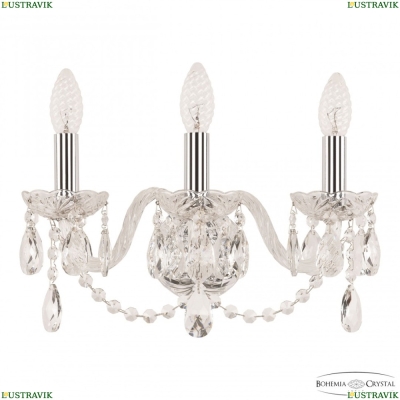 Бра 101B/3/141 Ni ★ Bohemia Ivele Crystal — купить в интернет магазине «ЛЮСТРАВИК»☀