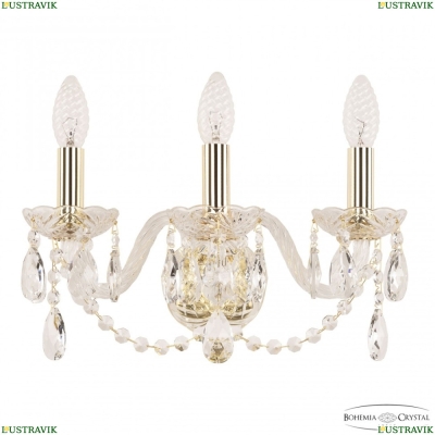 Бра 101B/3/141 G ★ Bohemia Ivele Crystal — купить в интернет магазине «ЛЮСТРАВИК»☀