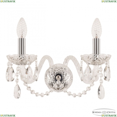 Бра 101B/2/165 Ni ★ Bohemia Ivele Crystal — купить в интернет магазине «ЛЮСТРАВИК»☀