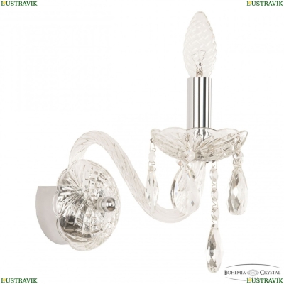 Бра 101B/1/165 Ni ★ Bohemia Ivele Crystal — купить в интернет магазине «ЛЮСТРАВИК»☀