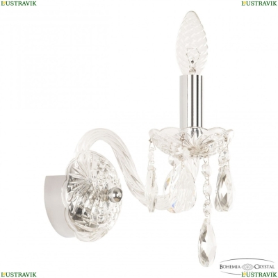 Бра 101B/1/141 Ni ★ Bohemia Ivele Crystal — купить в интернет магазине «ЛЮСТРАВИК»☀
