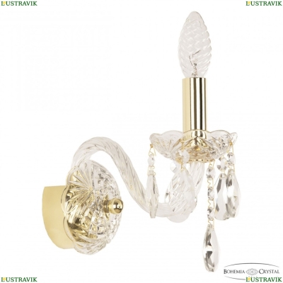 Бра 101B/1/141 G ★ Bohemia Ivele Crystal — купить в интернет магазине «ЛЮСТРАВИК»☀
